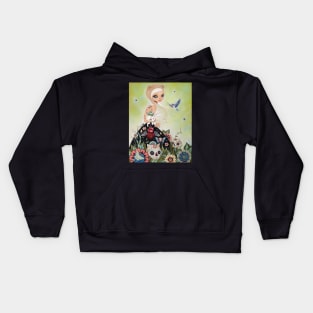 The girl flower 2006 - Mark Ryden Kids Hoodie